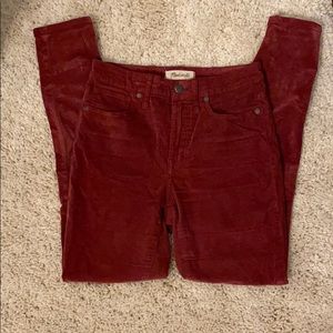 Corduroy pants